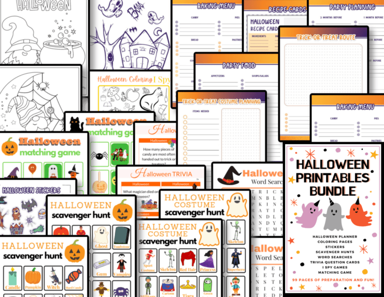 Free Halloween Labels Printable - For Organizing Decorations