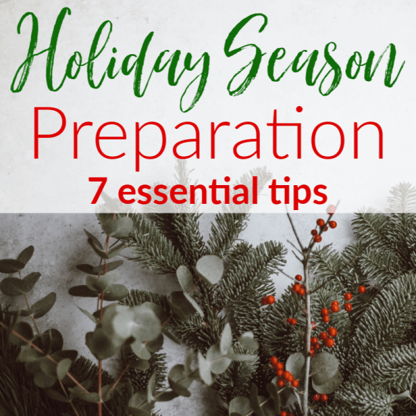 Organize a Holiday Meal Planner - Organized 31