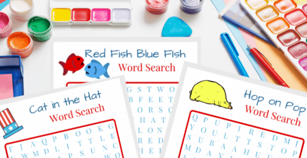Free Dr. Seuss Word Search Printable - Organized 31