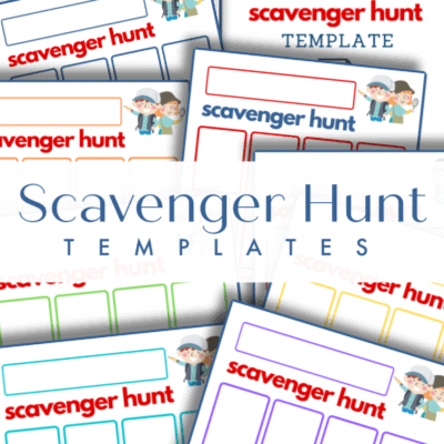 Free Scavenger Hunt Ideas - Organized 31