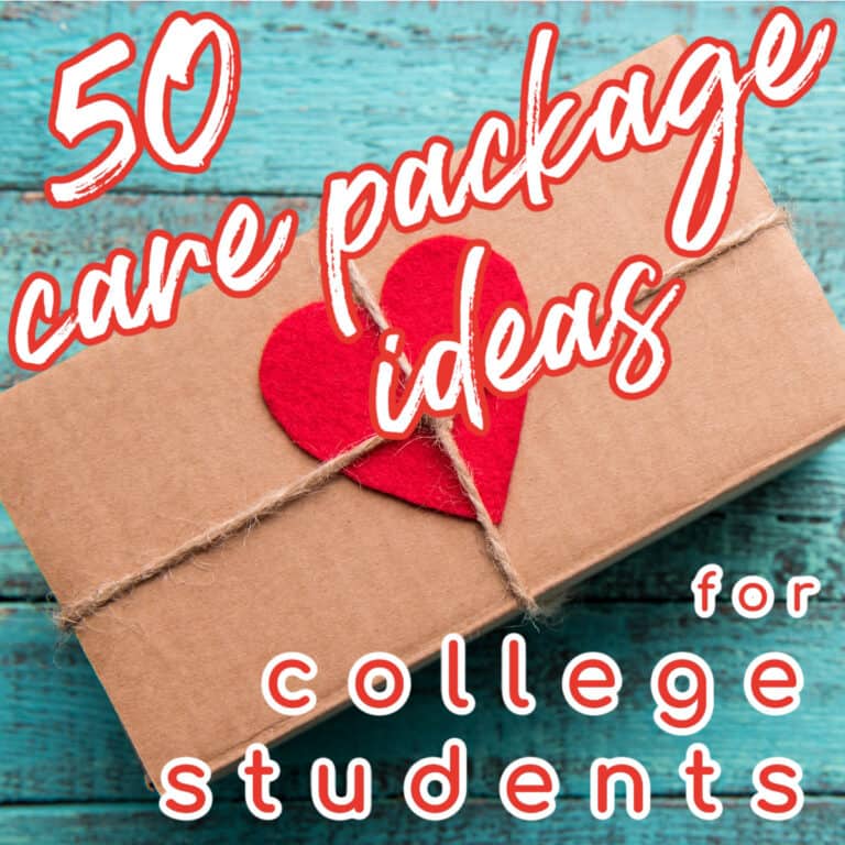 Care Package Ideas for College Students