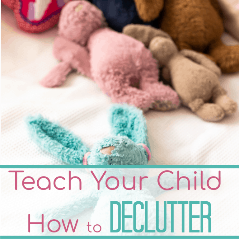 How to Teach your Child to Declutter