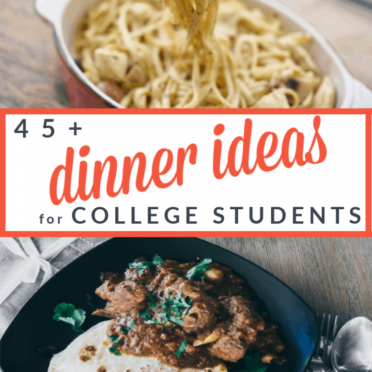 Dinner Ideas for College Students