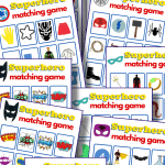 Superhero Memory Matching Game - Organized 31