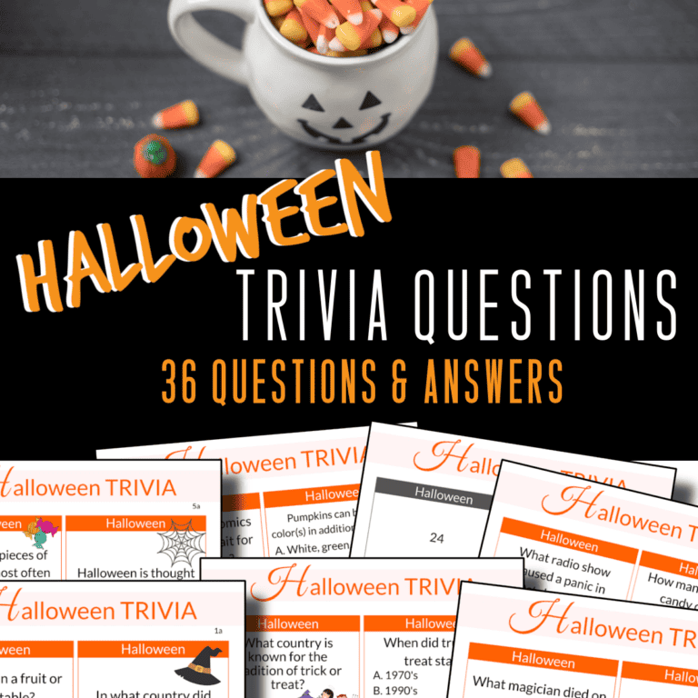 Halloween Trivia Questions for Kids