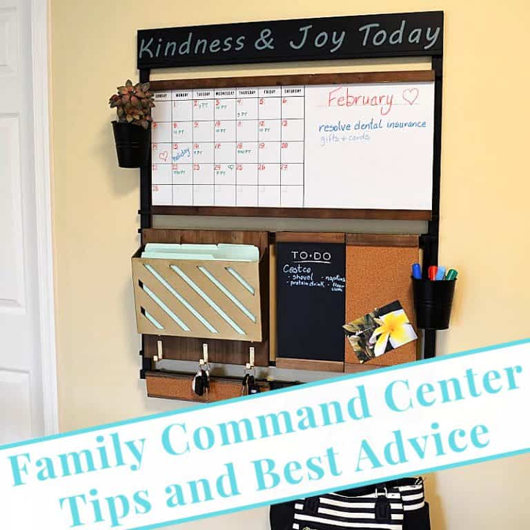 Family Command Center Tips