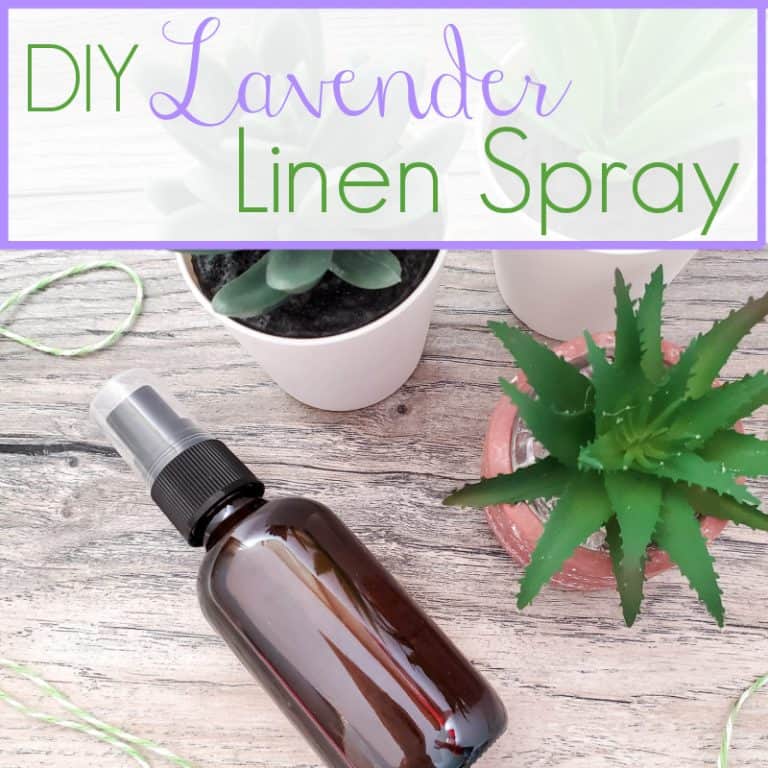 Easy to Make DIY Lavender Linen Spray