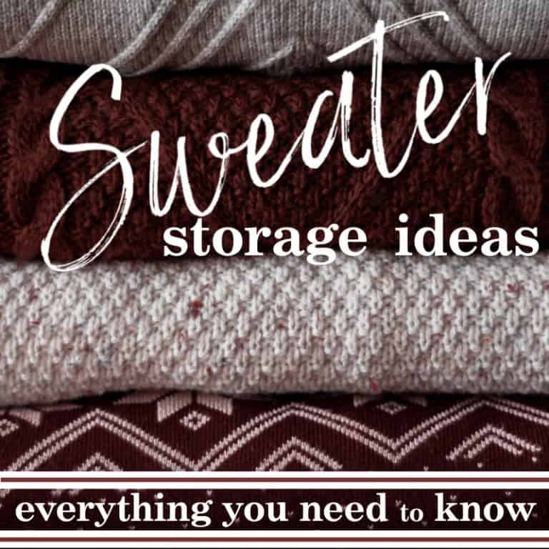 Best Sweater Storage Ideas and Solutions