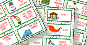 Free Christmas Charades Printable - Organized 31