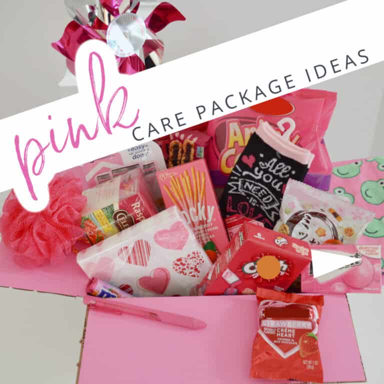 Pink Care Package Ideas