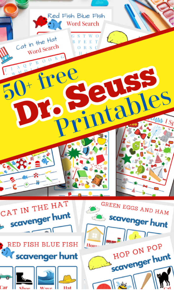 Dr. Seuss Printables - Organized 31