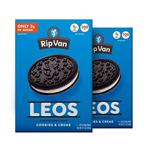 Rip Van LEOs - Cookies and Cream Sandwich Cookies