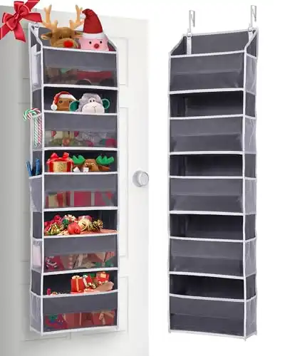 Over-the-Door Organizer with 5 Large Pockets